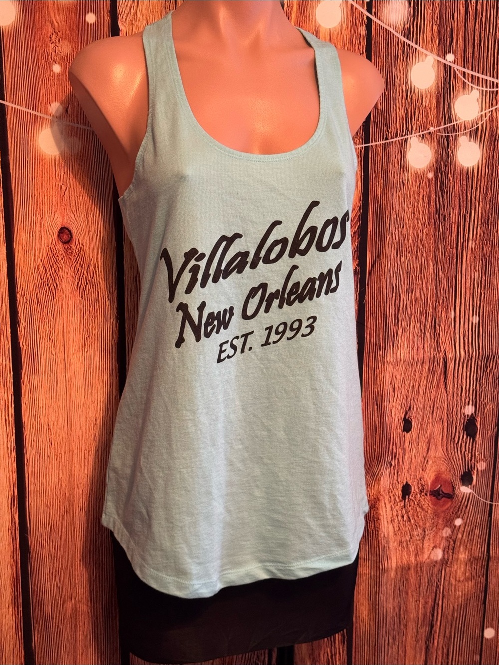 Turquoise New Orleans Villa Lobos Women's Tank Top